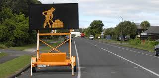 Portable LED Traffic Signs Board Display
