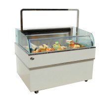 APEX top open type refrigerated pastry cake display case