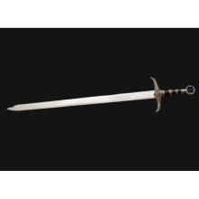 Full engraved metal craft sword