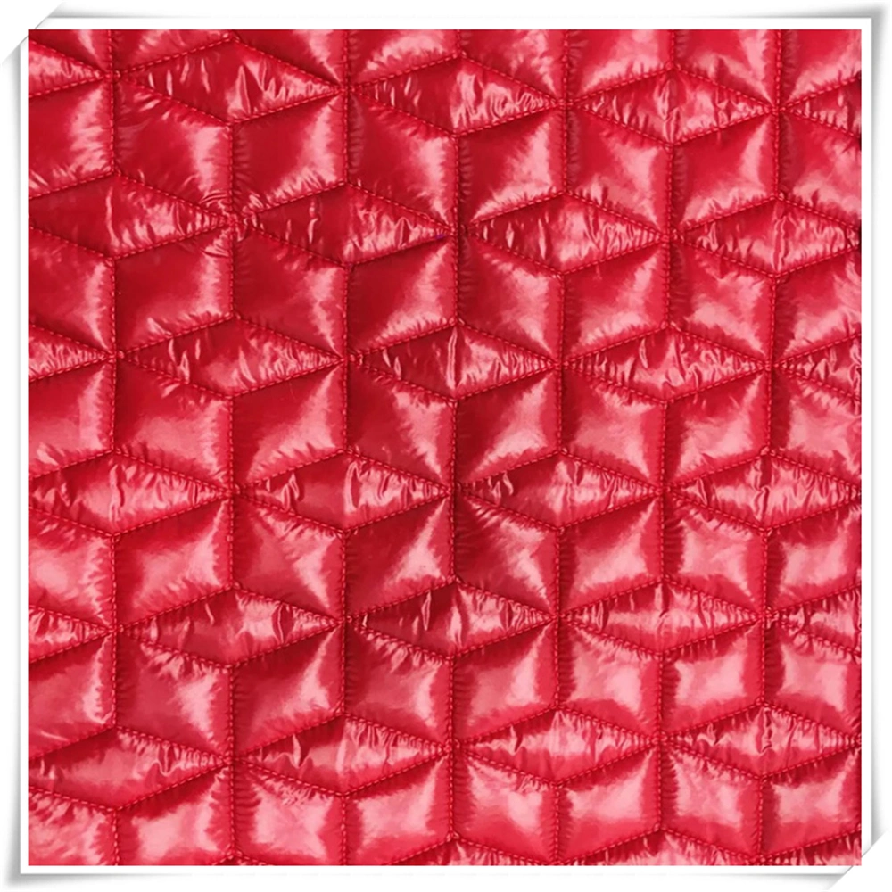 Fashion Fabric Padding Garment Quilted Fabric for Jacket Down Coat