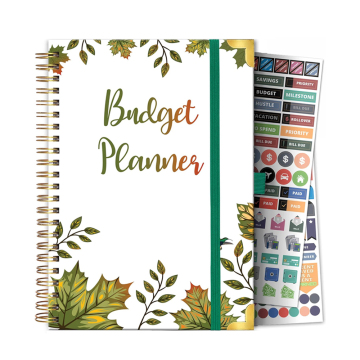 2024 Custom Monthly Bill Organizer & Expense Tracker Notebook