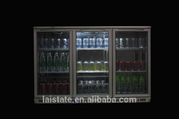 beverage cooler / display beer cooler / beer bottle refrigerator / bar fridge