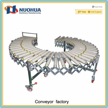 Gravity extendable Conveyor/ extendable roller conveyor