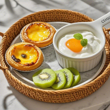 Frozen Egg Tart ( Animal origin)