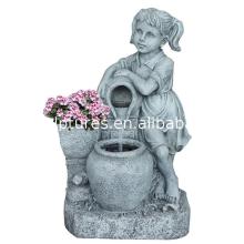 Hot Sale garden decor granite stone children flower pot