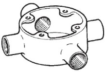 Large Intersection Box (4 Way)