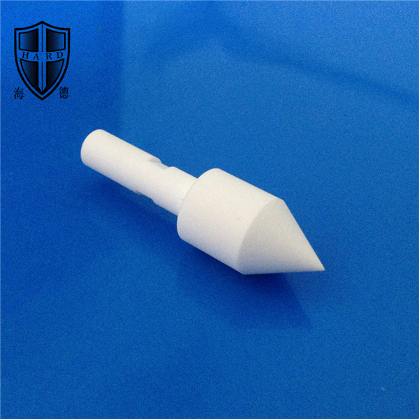 abrasive alundum 99 alumina ceramic step nozzle shaft