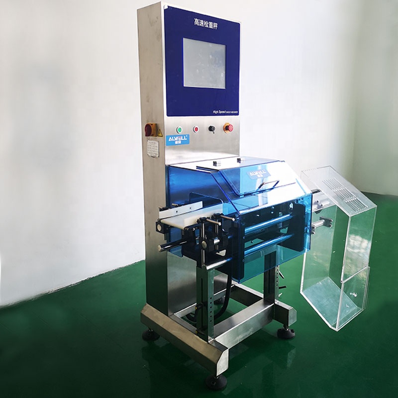 High speed automatic weight checker check weighing machine