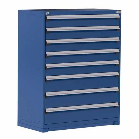 8 Drawers Steel Tool Cabinet Workshop Tool Storage Cabinet with Multi Function