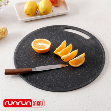 Black Round Marble Cutting Board
