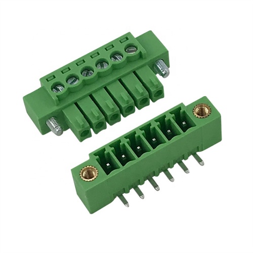 3.81MM pitch terminal block with side fixed screws