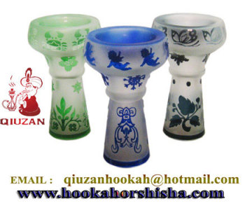 Special Designed Multicolor Large Hookah Ceramic Head With Printing