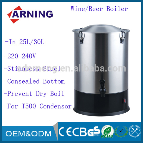 30L Home Brew Stainless Steel Mini Beer Brewing Equipment For Pub