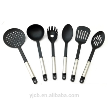Stainless Steel Handle Nylon Kitchen Utensil Set
