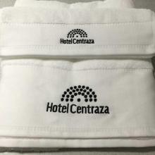 Conjunto de toalhas de hotel 100% algodão Dobby