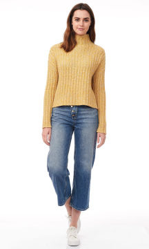 Turtle Neck Chuncky Rib Knitwear