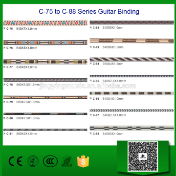 C-75 to C-88 Series Guitar Binding