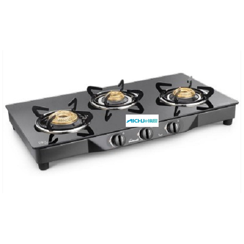 Cooktop do vidro temperado do queimador do Euro 3