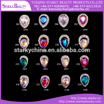 3D Alloy Rhinestones nail charm , 3d metal nail art decoration, alloy nail art