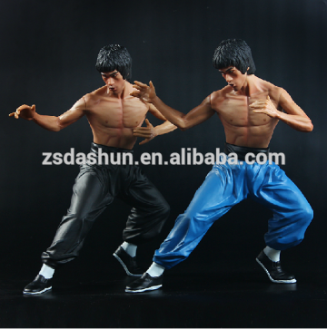 Custom Plastic Bruce Lee Action Figurine, Action movie star Bruce lee