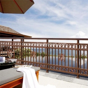 China Aluminiumbalken Balustrade Terrasse Balustrade Hersteller