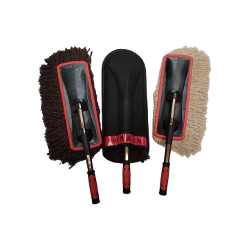 Telescopic Handle Car Cleaning Brush and Wax Mop