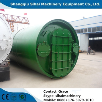 Semi-continuous Waste Plastic to Oil Plant