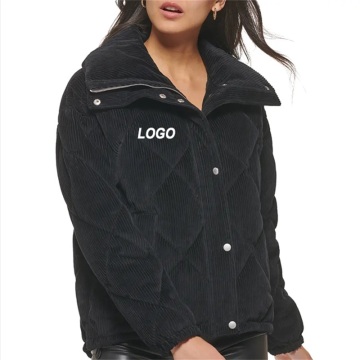 Ladies Black Corduroy Jacket