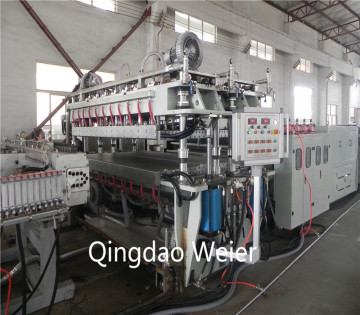 Plastic Hollow Grid Board /PC Sunlight Hollow Sheet extruder machinery