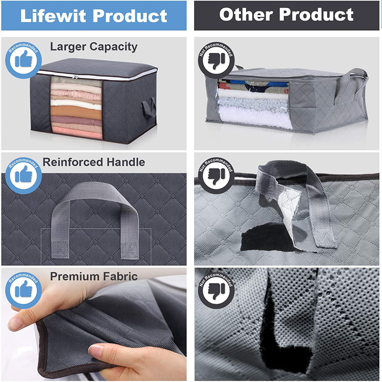 custom Non-woven Fabric quilt packaging bag