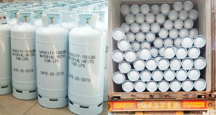 45kg 108L Refilling LPG Gas Cylinder