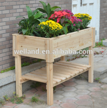 Solid Cedar Wood Garden Raised Beds Rectangular 48inch x 24inch