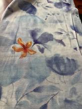 tencel ramie printed soft summer outwear