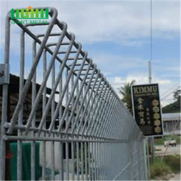 Rolled top brc welded mesh fencing