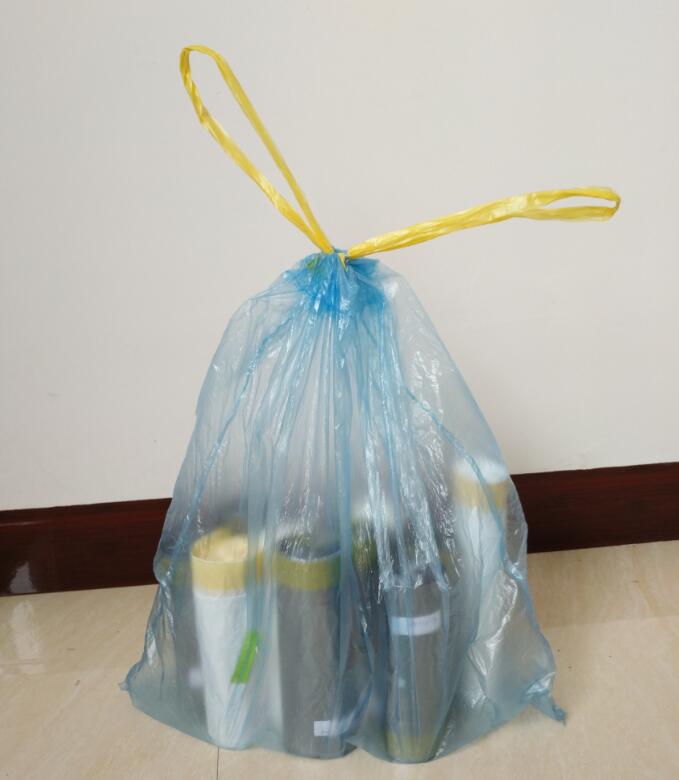 Plastic Drawstring Garbage Bag