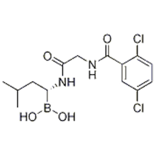 Ácido (R) -1- (2- (2,5-diclorobenzamido) acetamido) -3-metilbutilborónico CAS 1072833-77-2