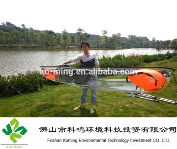 KM 100% Transparent Pc Material Kayak Canoe Of Clear Plastic Boat,Canoe Boat,Plastic Boat Seats
