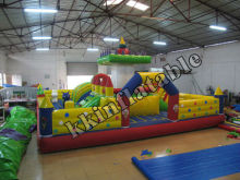 commercial amusement park inflatable castle/jumping fun city