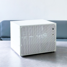 Cool 9-Bay NAS Server Chassis - Mini ITX ATX Tower with Cooling Fans