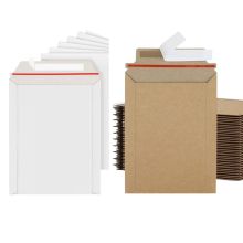 Sturdy Self-Adhesive Kraft Paper Cardboard Envelopes for Mailing