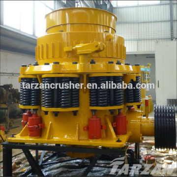 Durable hard rock cone crusher price for road construction