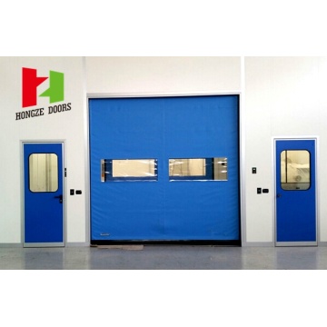 Flexible High Speed Zipper Cold Storage Door