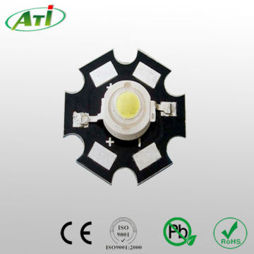 3w high power led, 3w led with heatsink