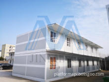 Fast Build 20ft Two Storey Folding Container House