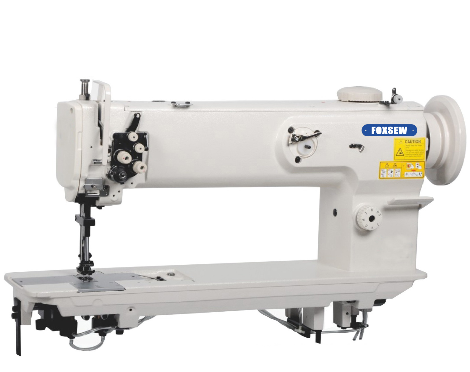 KD-1560N-L18 Long Arm Double Needle Compound Feed Heavy Duty Lockstitch Machine