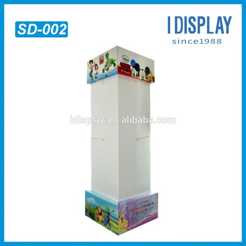 Corrugated custom printed shipping cardboard counter top display boxes