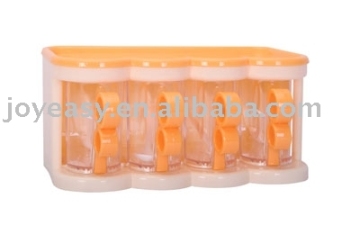 plastic cruet set/plastic condiment container/spice container
