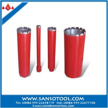 Diamond drill bit for stone drilling