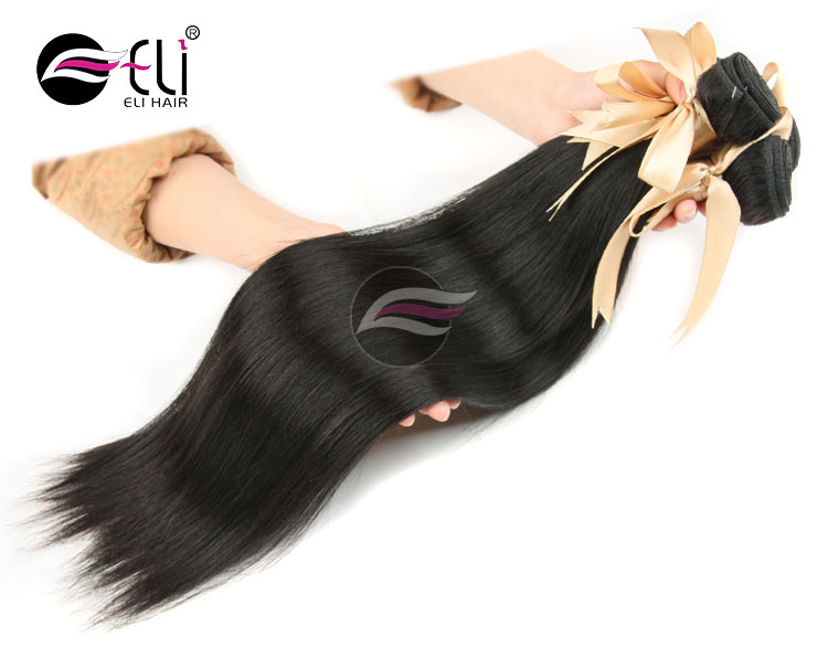 Factory Wholesale 100% Unprocessed Malaysian Straight Hair Weave Bundles With Closure Straight Human Hair with Closure