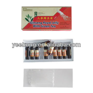 New formula High Quality Ginseng Royal Jelly with Green Tea